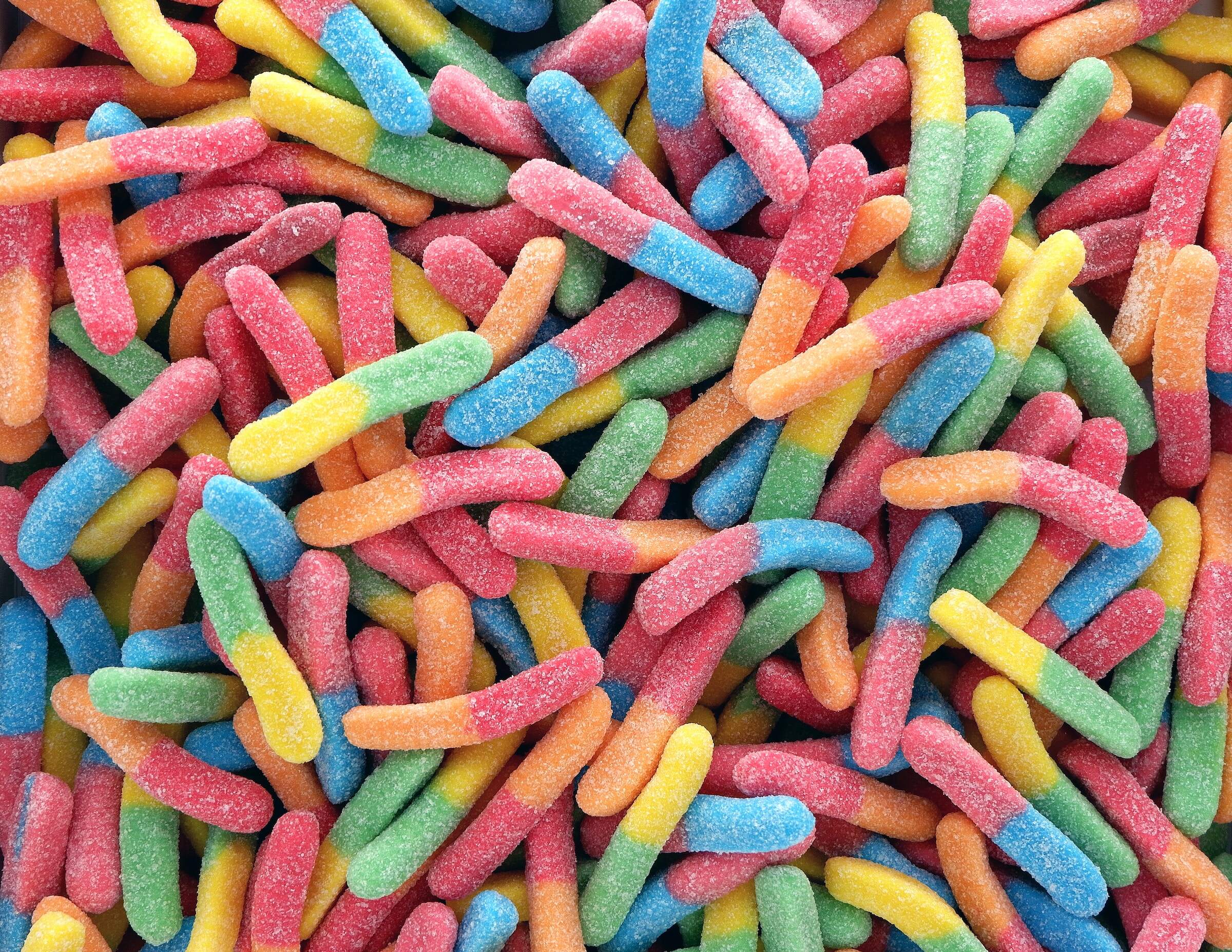 Freeze dried candy